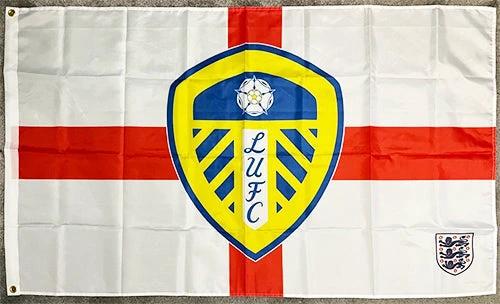 Leeds United Clan Flag-LUFC 3x5 FT Banner-100% polyester by flagsshop