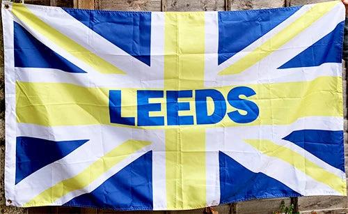Leeds United Clan Flag-LUFC 3x5 FT Banner-100% polyester by flagsshop