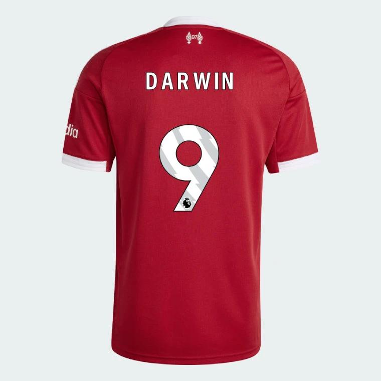 Liverpool 2025-26 DARWIN 9 Home Jersey – Red by Soccer Jersey