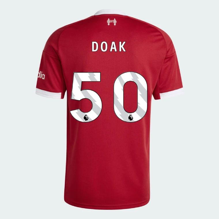 Liverpool 2025-26 DOAK 50 Home Jersey – Red by Soccer Jersey