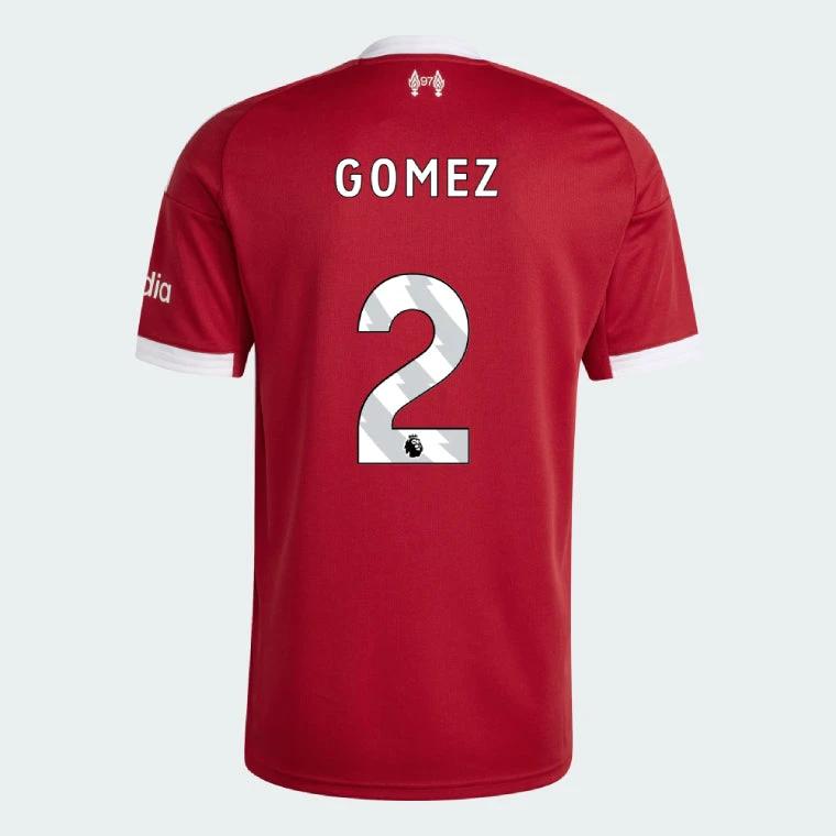Liverpool 2025-26 GOMEZ 2 Home Jersey – Red by Soccer Jersey