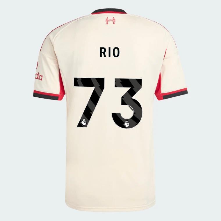 Liverpool 2025-26 RIO 73 Away Jersey – Cream by Soccer Jersey
