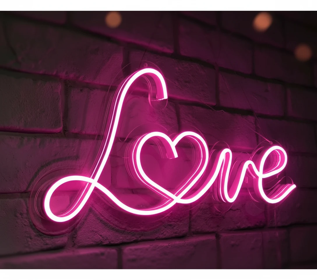 Love Neon Sign by Neonchics
