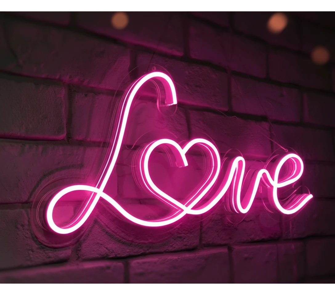 Love Neon Sign by Neonchics