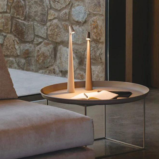 Bright portable table lamp Bowlift by Bowlift