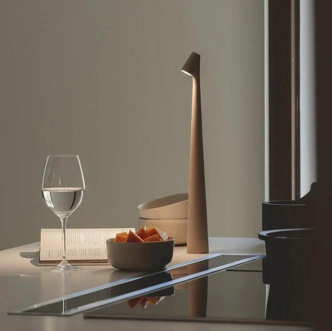 Bright portable table lamp Bowlift by Bowlift