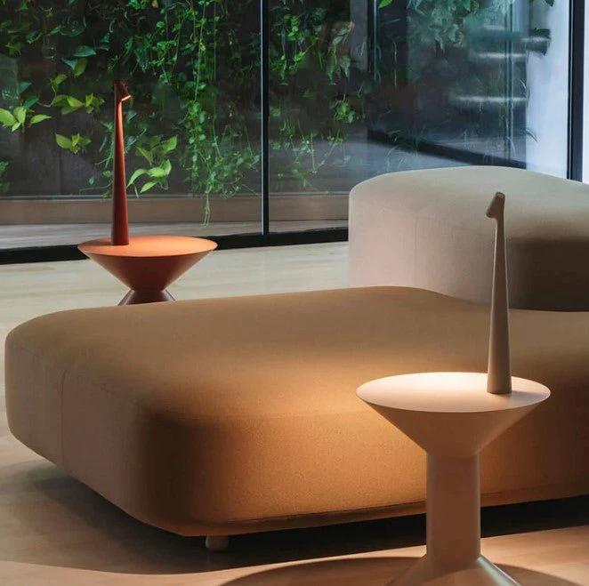 Bright portable table lamp Bowlift by Bowlift