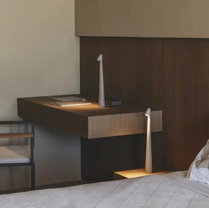 Bright portable table lamp Bowlift by Bowlift