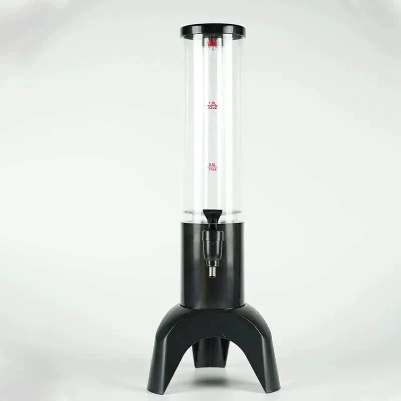 Luminous Beer Tower Drink Dispenser Beer Barrel Mimosa Tower with Light by Bowlift
