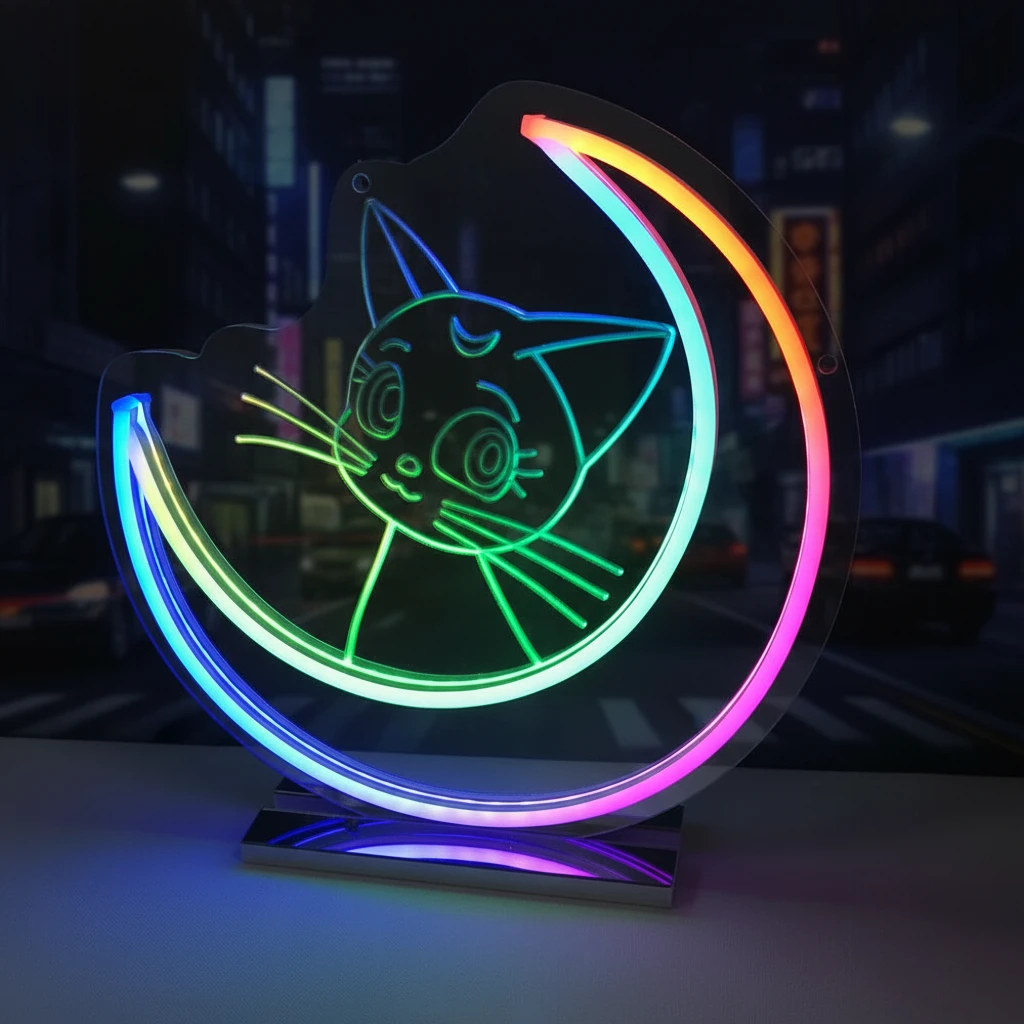 Mirror Neon Sign for Home&Shop Decor by Neonchics