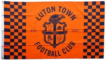 Luton Town FC Flag -3X5FT by flagsshop