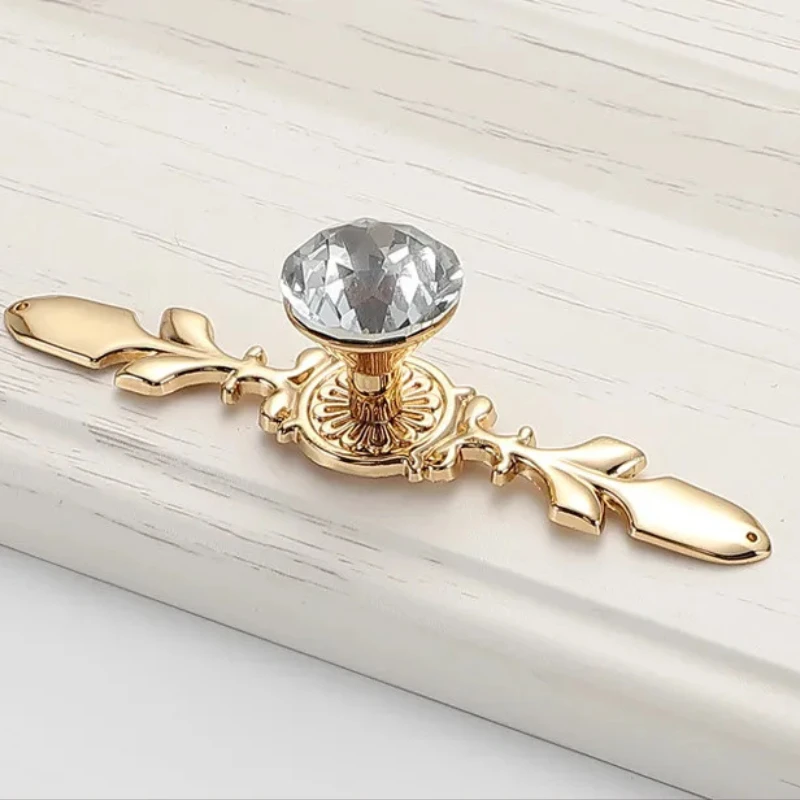 Luxury Diamond Crystal Cabinet Knobs and Handles Elegant Drawer Pulls by Bowlift