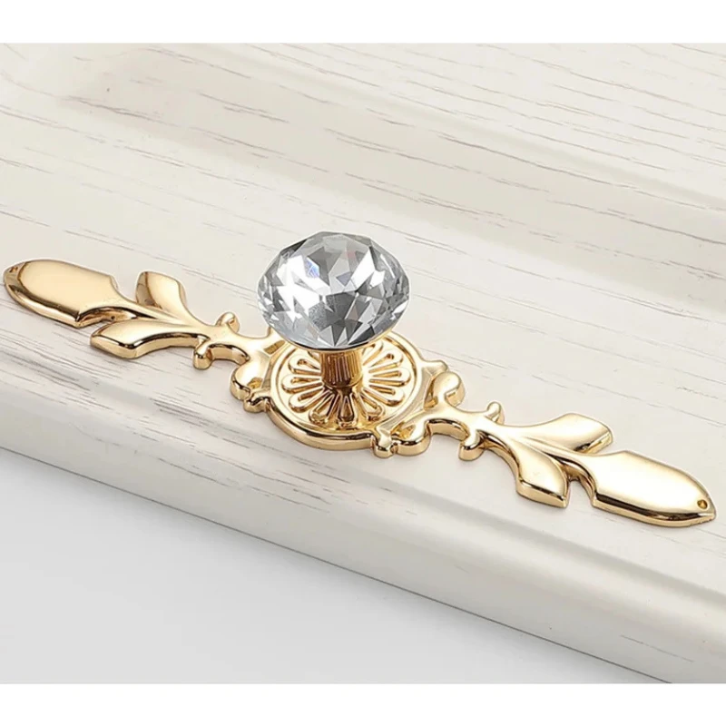 Luxury Diamond Crystal Cabinet Knobs and Handles Elegant Drawer Pulls by Bowlift