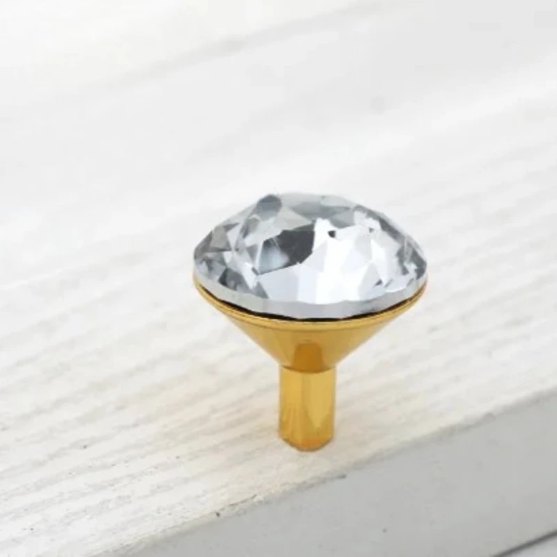Luxury Diamond Crystal Cabinet Knobs and Handles Elegant Drawer Pulls by Bowlift