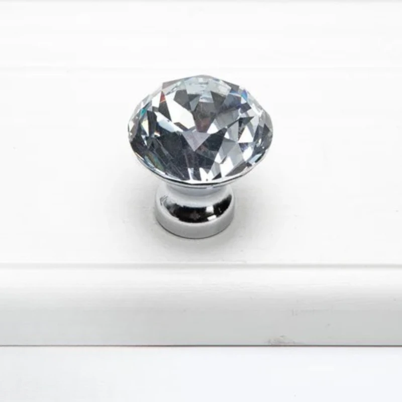Luxury Diamond Crystal Cabinet Knobs and Handles Elegant Drawer Pulls by Bowlift