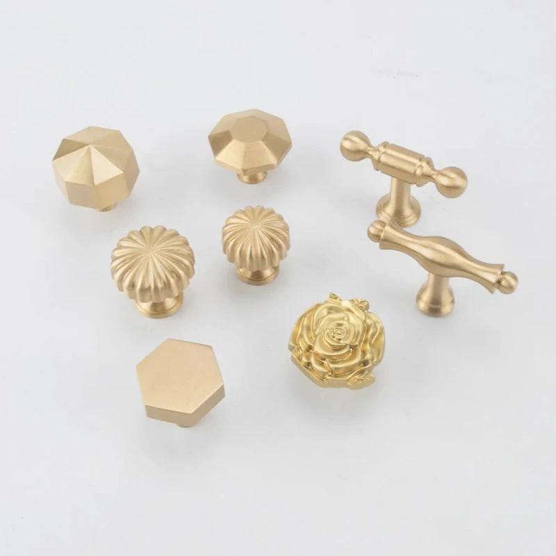 Luxury Solid Brass Kitchen Cabinet Drawer Handle Furniture Hardware by Bowlift