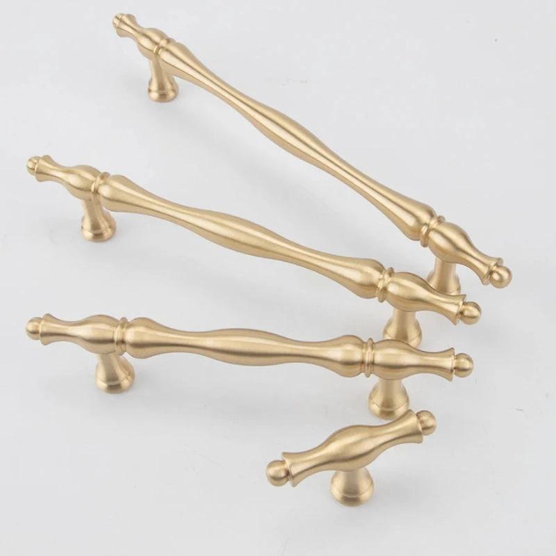 Luxury Solid Brass Kitchen Cabinet Drawer Handle Furniture Hardware by Bowlift