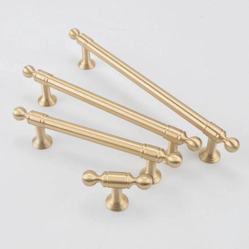 Luxury Solid Brass Kitchen Cabinet Drawer Handle Furniture Hardware by Bowlift