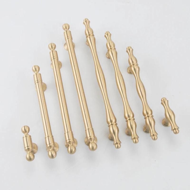 Luxury Solid Brass Kitchen Cabinet Drawer Handle Furniture Hardware by Bowlift