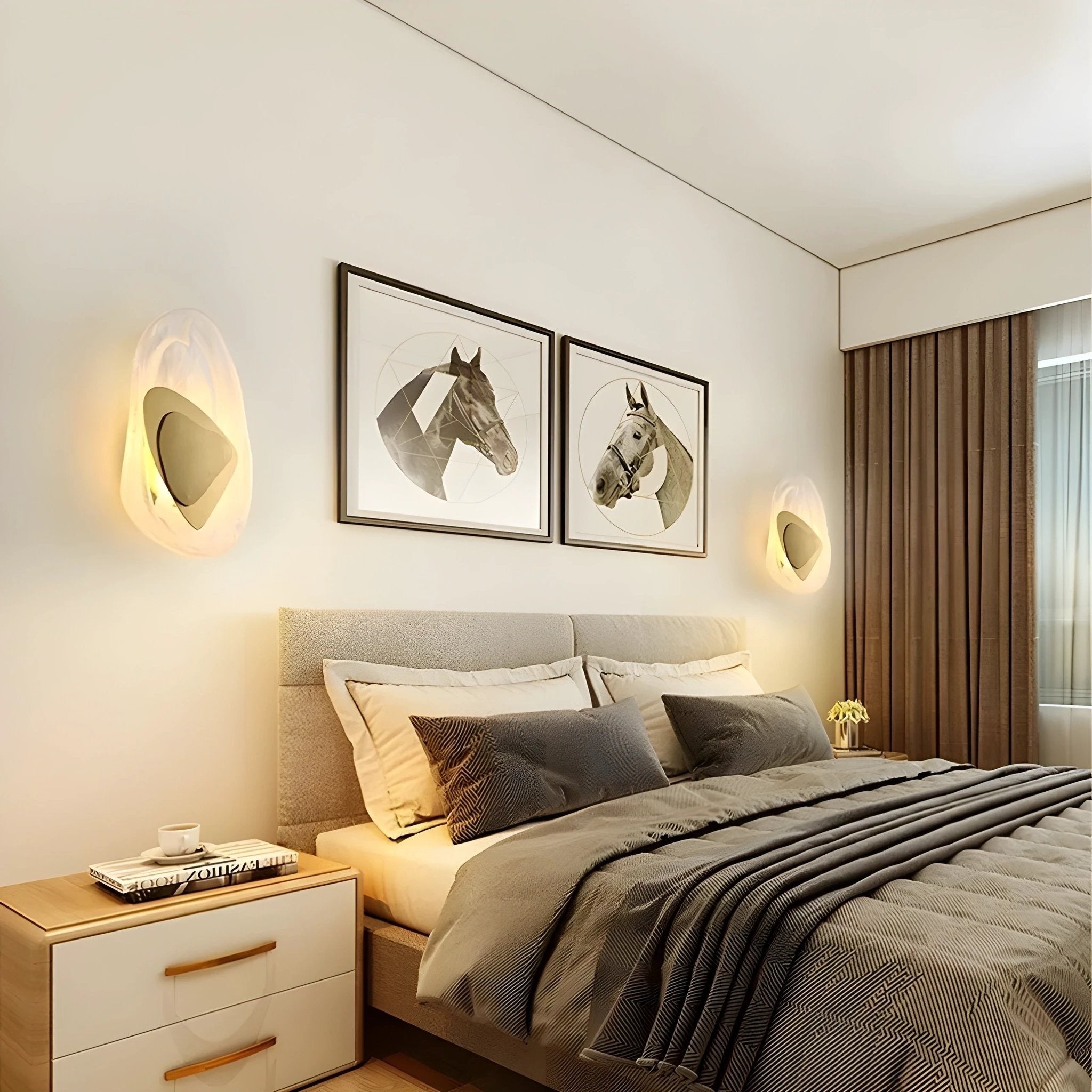 Modern LED Wall Lamp for Stairs and Outdoor Areas Bowlift by Bowlift