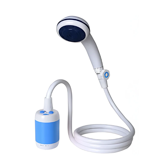 AquaJet Portable Outdoor Shower – Rechargeable Travel Camping Shower with Adjustable Flow by BowLift