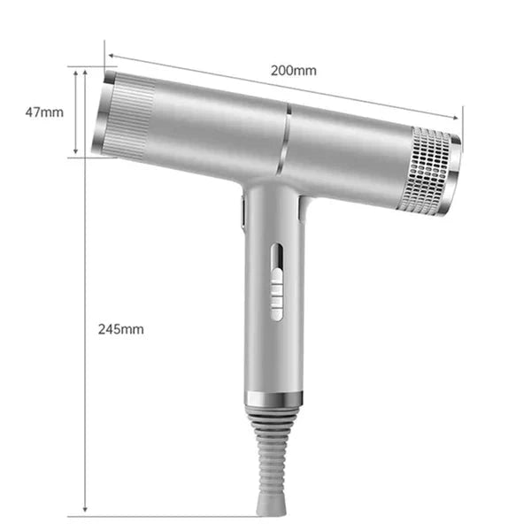 Aeroblitz Ultra-Light Professional Hair Dryer High-Speed Motor by Bowlift