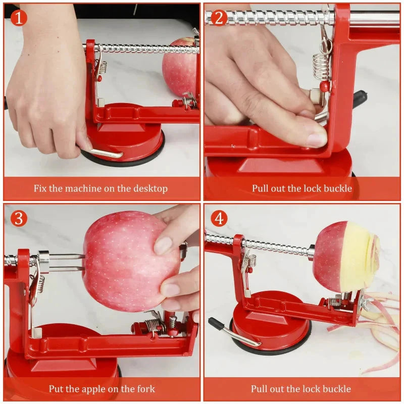Manual Apple Peeler Multifunctional Stainless Steel Fruit Peeling Tool by Bowlift