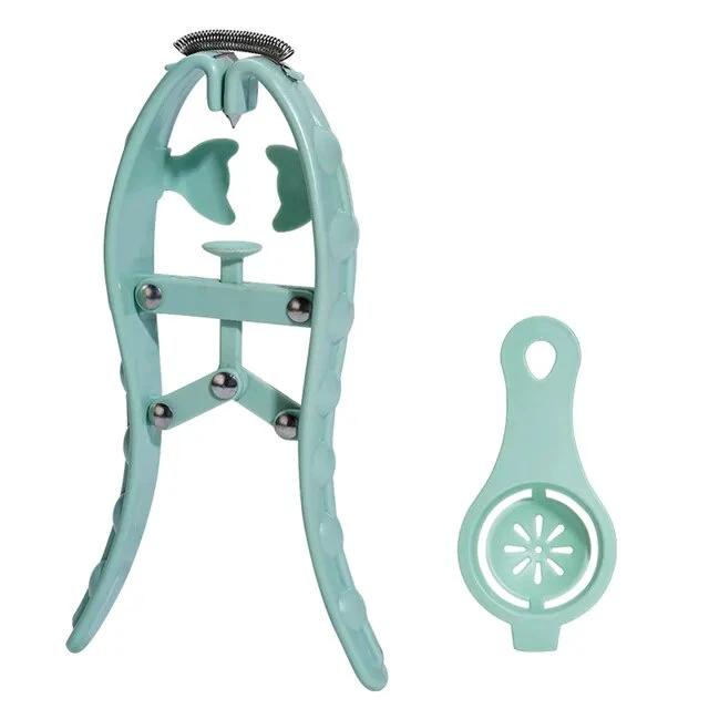 Manual Egg Tools Eggs White Yolk Separator Cutter Kitchenware Gadget by Bowlift