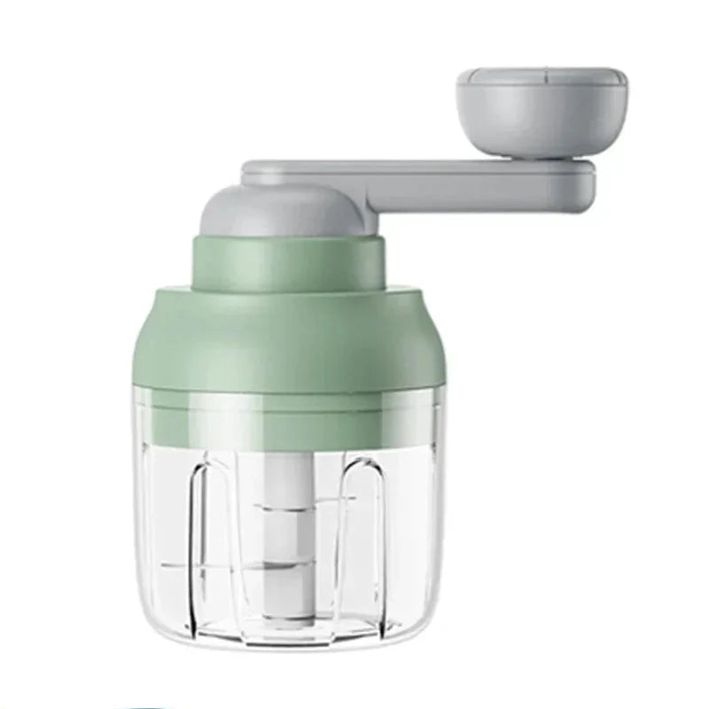 Manual Meat Mincer and Garlic Chopper Hand Pull Food Processor by Bowlift