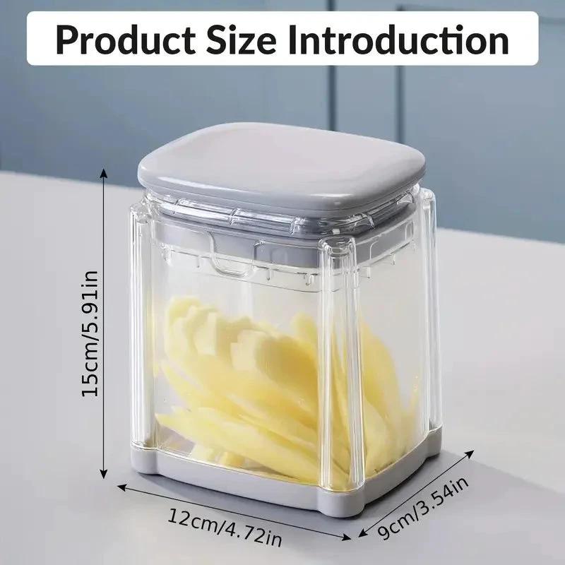 Manual Replaceable Blades French Fry Cutter Potato Vegetable Dicer by Bowlift