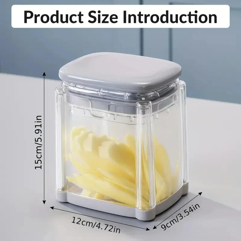 Manual Replaceable Blades French Fry Cutter Potato Vegetable Dicer by Bowlift