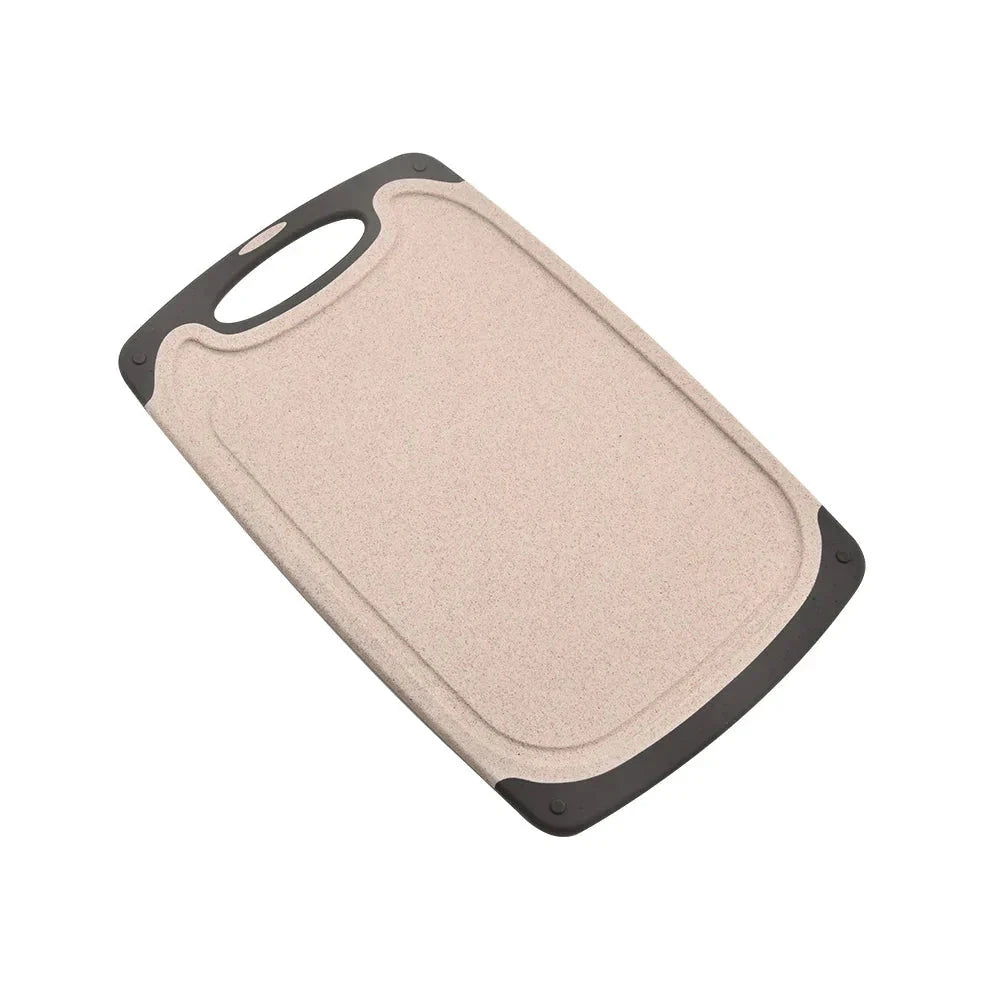Marble Pattern Cutting Board Wheat Straw Plastic Cutting Board Set by Bowlift