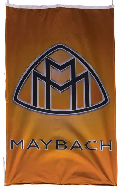 Mercedes Benz Maybach Flag-3X5 Ft Banner-100% polyester-2 Metal Grommets-for sale by flagsshop