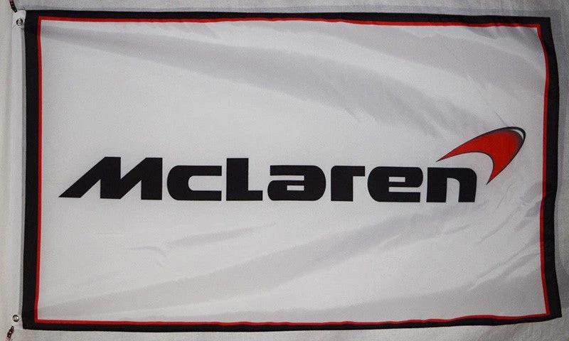 Mclaren Flag-3x5ft Banner-100% polyester-Black by flagsshop