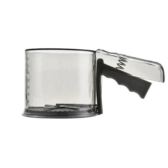 Measuring Cup Powder Mesh Sugar Sifter Powder Shaker Kitchen Tool by Bowlift