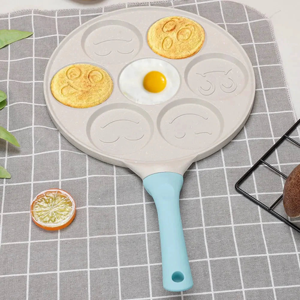 Medical Stone Frying Pan Non stick Breakfast Maker Flat Bottom Pan by Bowlift