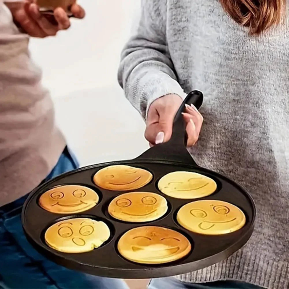 Medical Stone Frying Pan Non stick Breakfast Maker Flat Bottom Pan by Bowlift