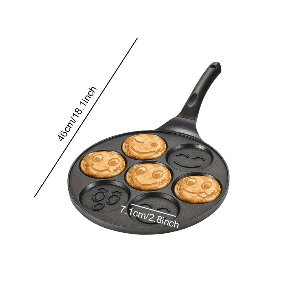 Medical Stone Frying Pan Non stick Breakfast Maker Flat Bottom Pan by Bowlift