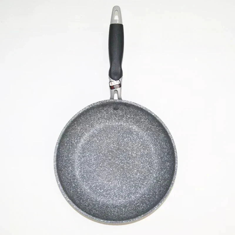 Medical stone Non Stick Frying Pan Wok Pan Induction Gas Stove Cooker by Bowlift