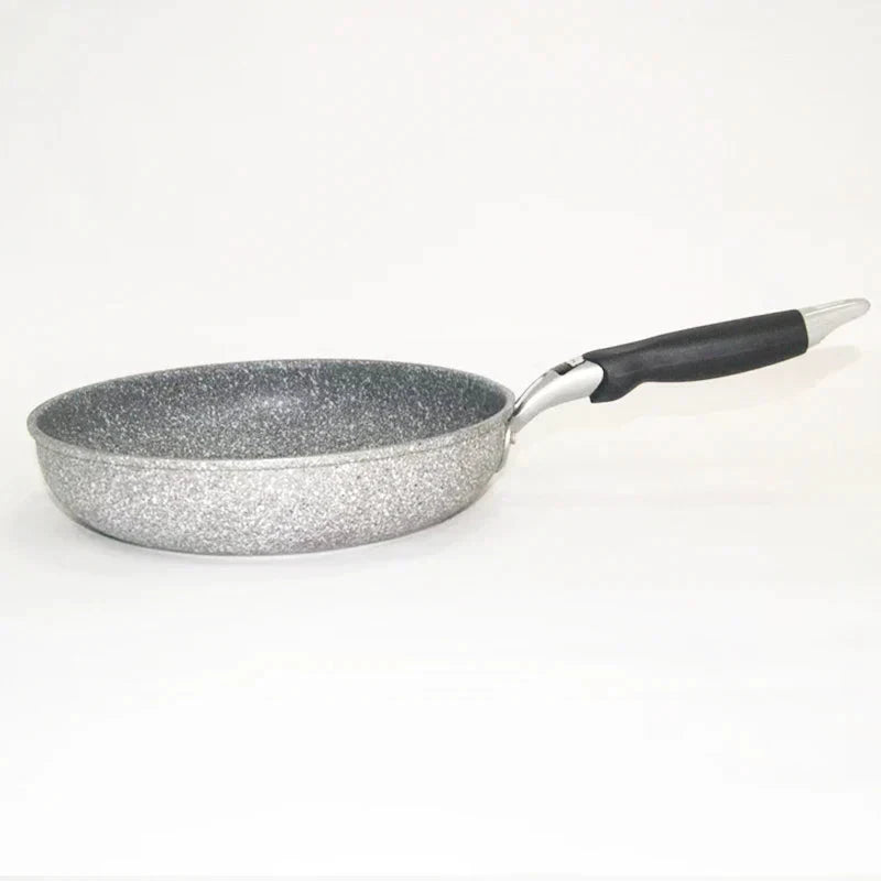 Medical stone Non Stick Frying Pan Wok Pan Induction Gas Stove Cooker by Bowlift