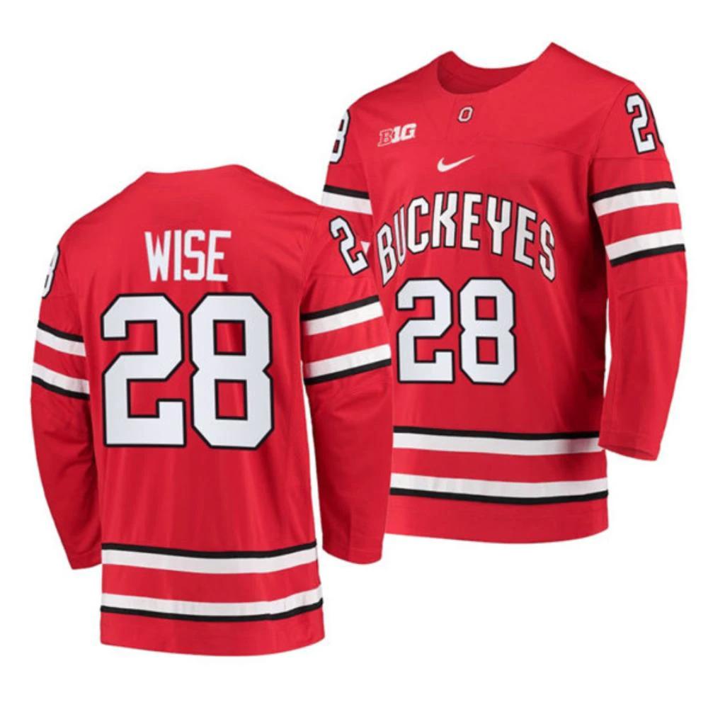 men-s-ohio-state-buckeyes-28-jake-wise-college-hoc by Hockey David