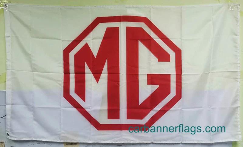 MG Flag-3x5ft Banner-100% polyester-Red-Green by flagsshop
