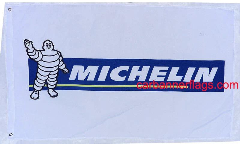 Michelin Flag-3x5FT Banner-100% polyester-White by flagsshop