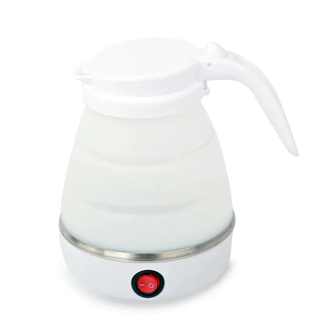 Mini Foldable Electric Kettle Travel Water Boiler Silicone Compression by Bowlift