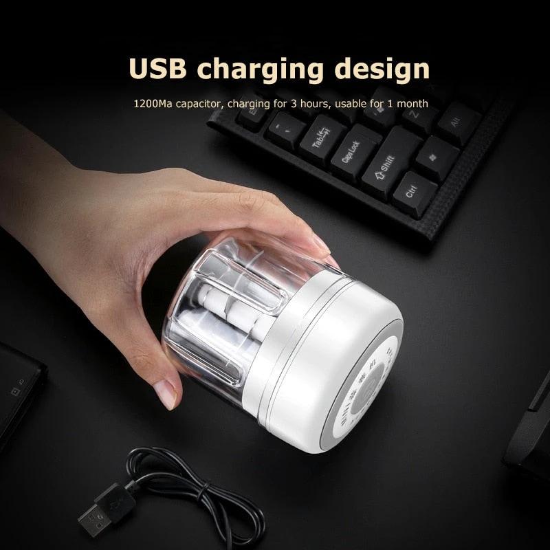 ZerkliX Electric Mini Chopper | Compact & Rechargeable | BPA-free & Stainless Steel Blades | 150 ml by BowLift