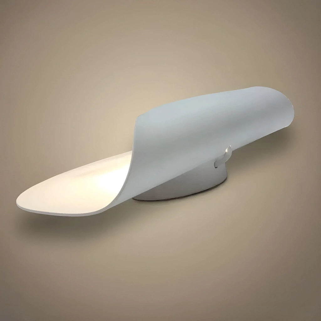 Minimalist Wall Light with Soft, Ambient Light Bowlift by Bowlift