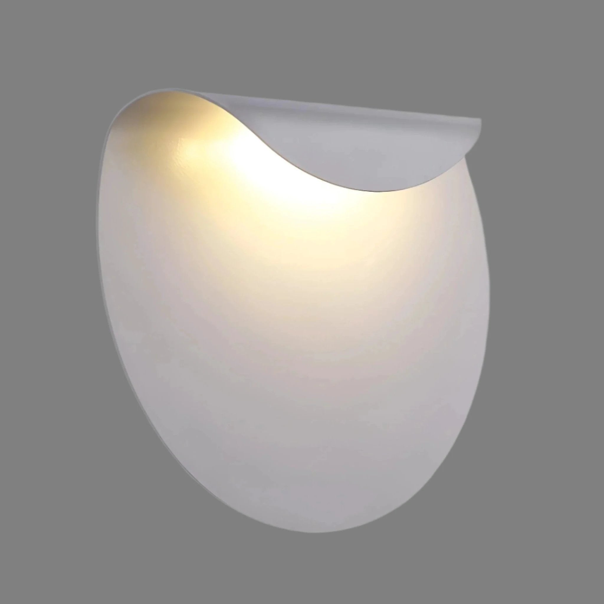 Minimalist Wall Light with Soft, Ambient Light Bowlift by Bowlift