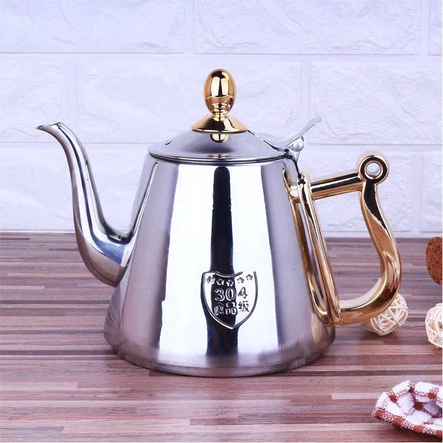 Mirror Surface Delicate Water Kettle Inner With Tea Filter Kettle by Bowlift