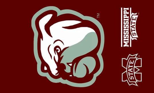 NCAA Mississippi State University Banner Mississippi State Bulldogs Flag 3ft x 5ft 100D polyester by flagsshop