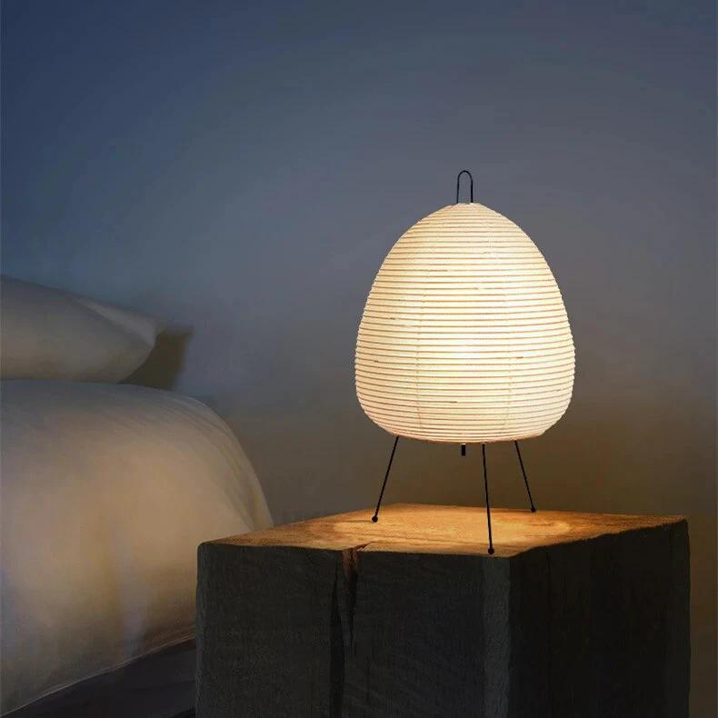 Schulte Japanese Rice Paper Lamp Bowlift by Bowlift